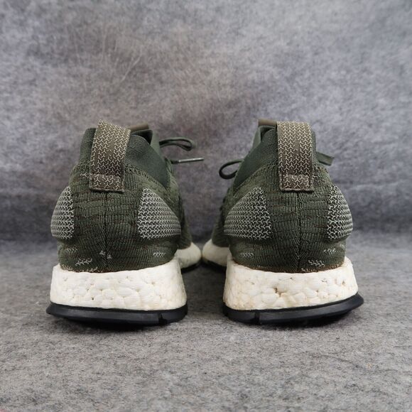Adidas Shoes Mens 7.5 Athletic Sneakers PureBoost RBL Base Green Running Active - Picture 4 of 13